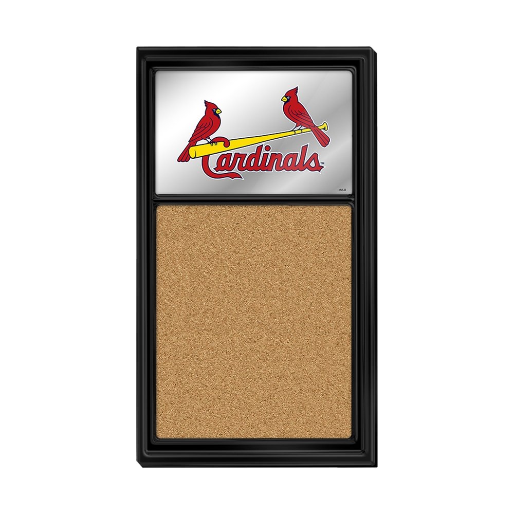St. Louis Cardinals: Mirrored Dry Erase Note Board - The Fan-Brand