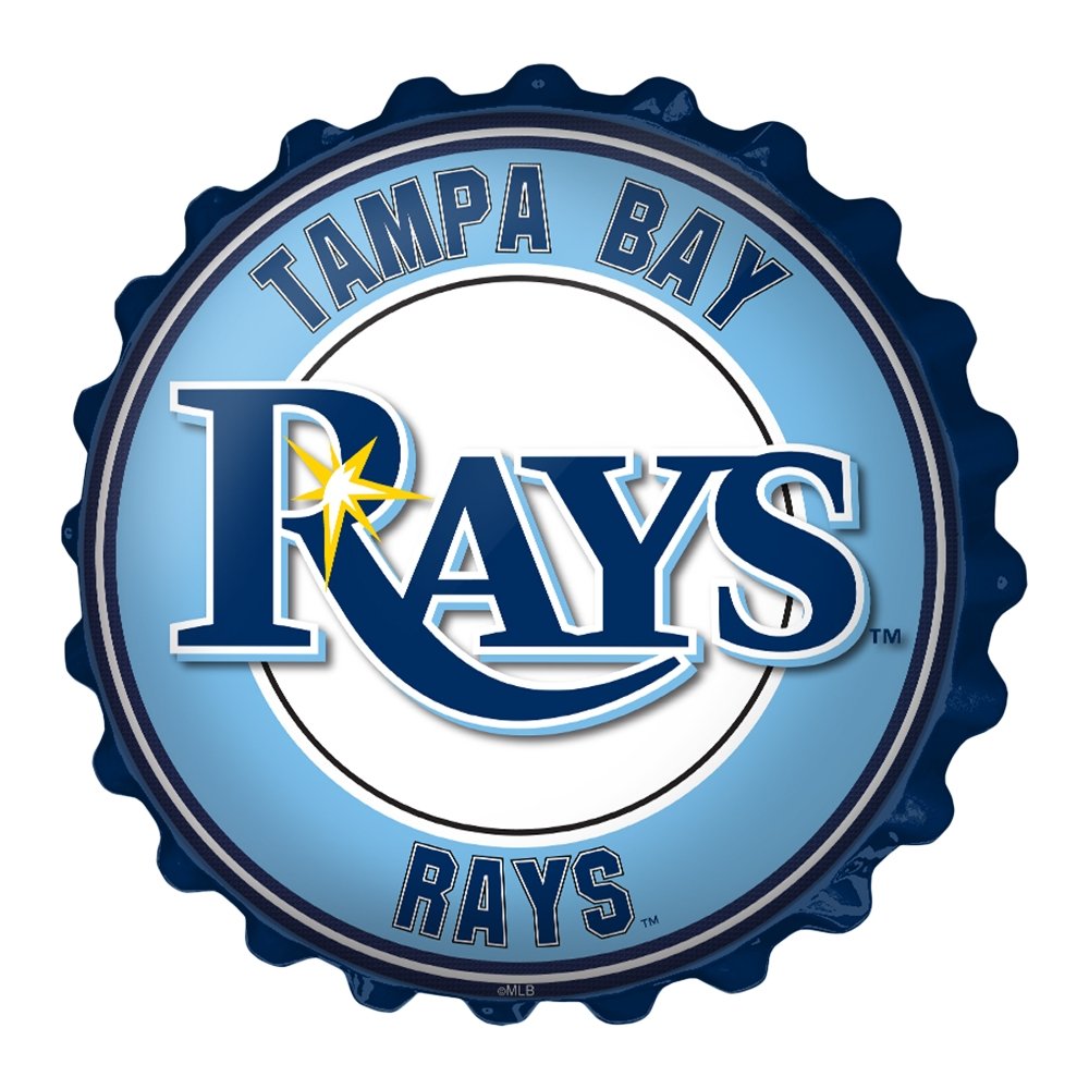 Tampa Bay Rays: Bottle Cap Wall Sign - The Fan-Brand