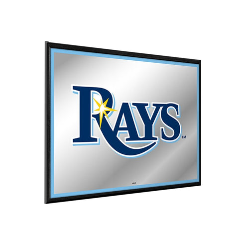Tampa Bay Rays: Framed Mirrored Wall Sign - The Fan-Brand