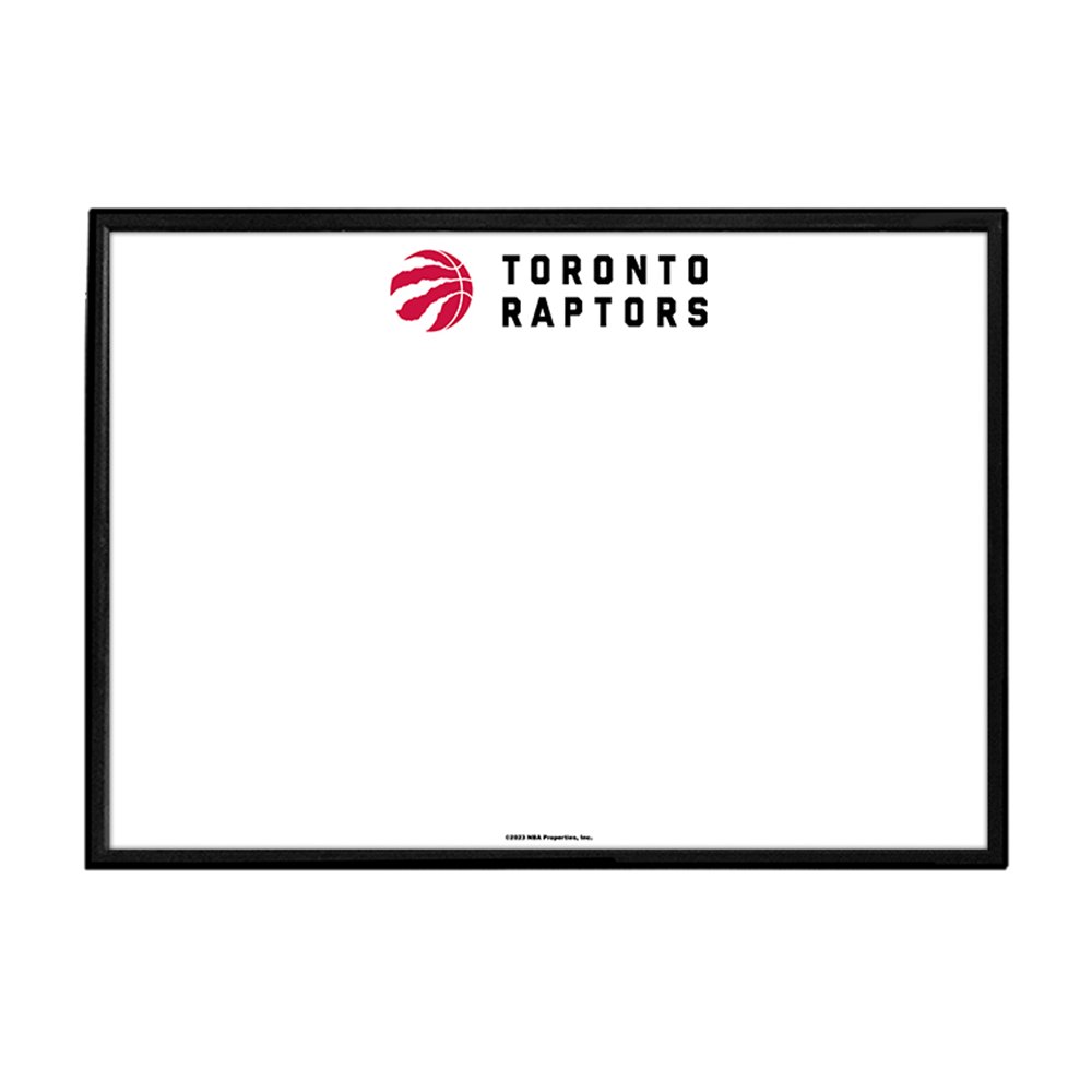 Toronto Raptors: Framed Dry Erase Wall Sign - The Fan-Brand
