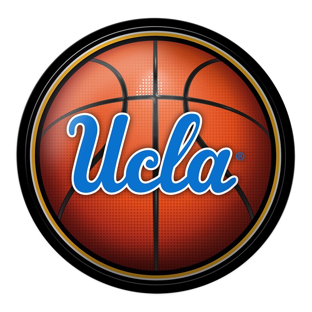 UCLA Bruins Basketball Modern Disc Wall Sign The FanBrand