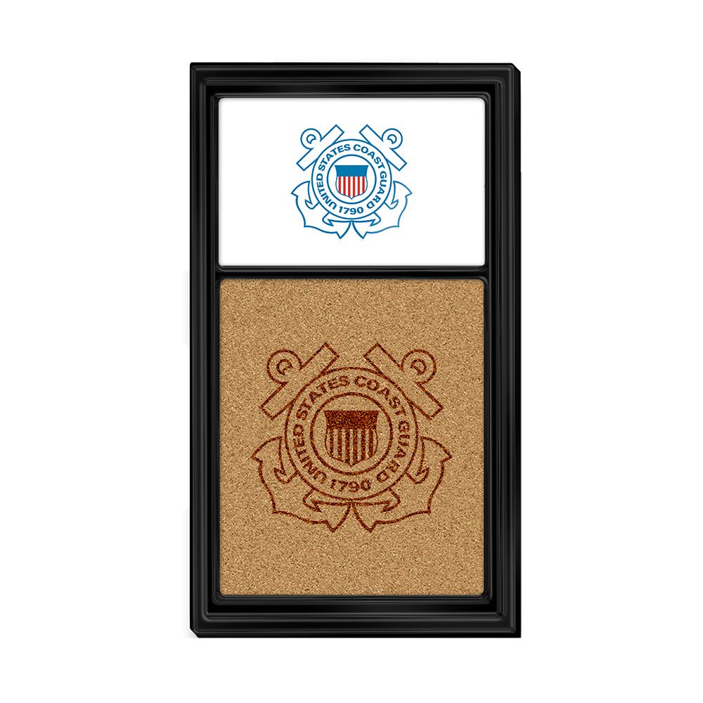 US Coast Guard: Dual Logo - Cork Note Board - The Fan-Brand