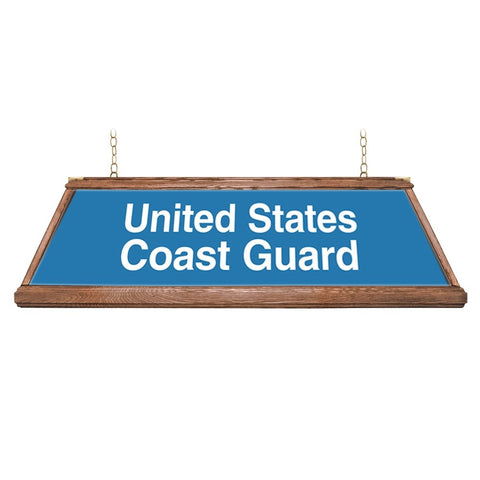 US Coast Guard: Premium Wood Pool Table Light - The Fan-Brand