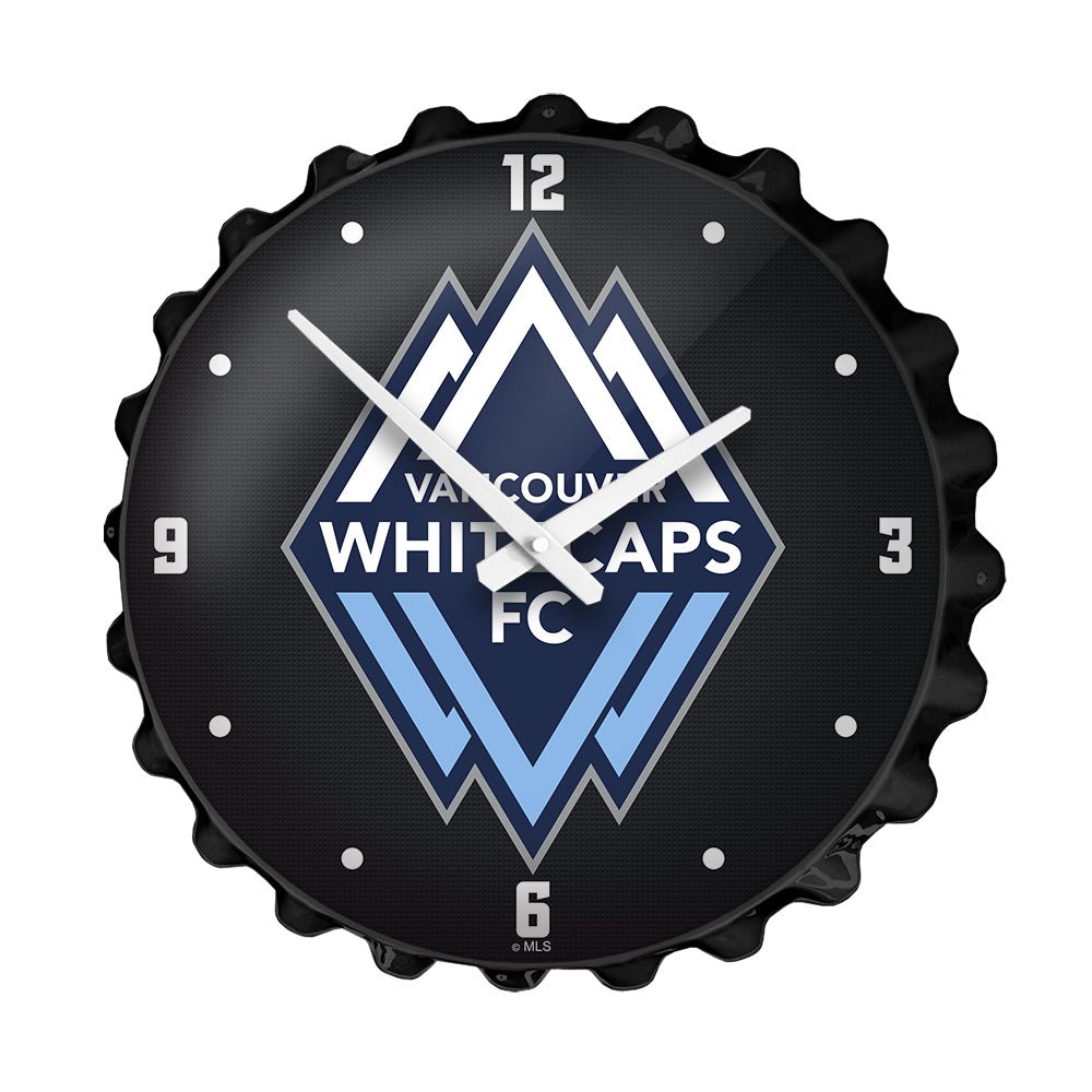 Vancouver Whitecaps FC: Bottle Cap Wall Clock - The Fan-Brand