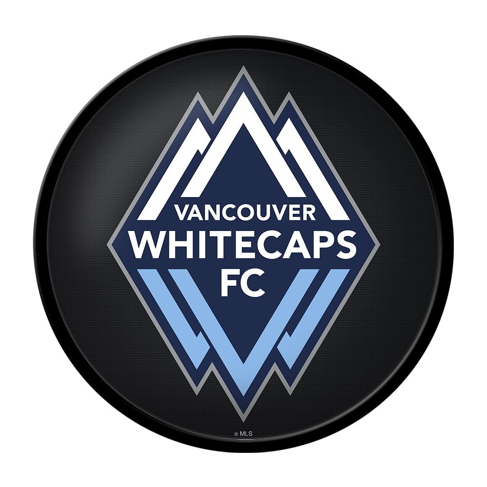 Vancouver Whitecaps FC Modern Disc Wall Sign The Fan Brand vancouver-whitecaps-fc-modern-disc-wall-sign-the-fan-brand