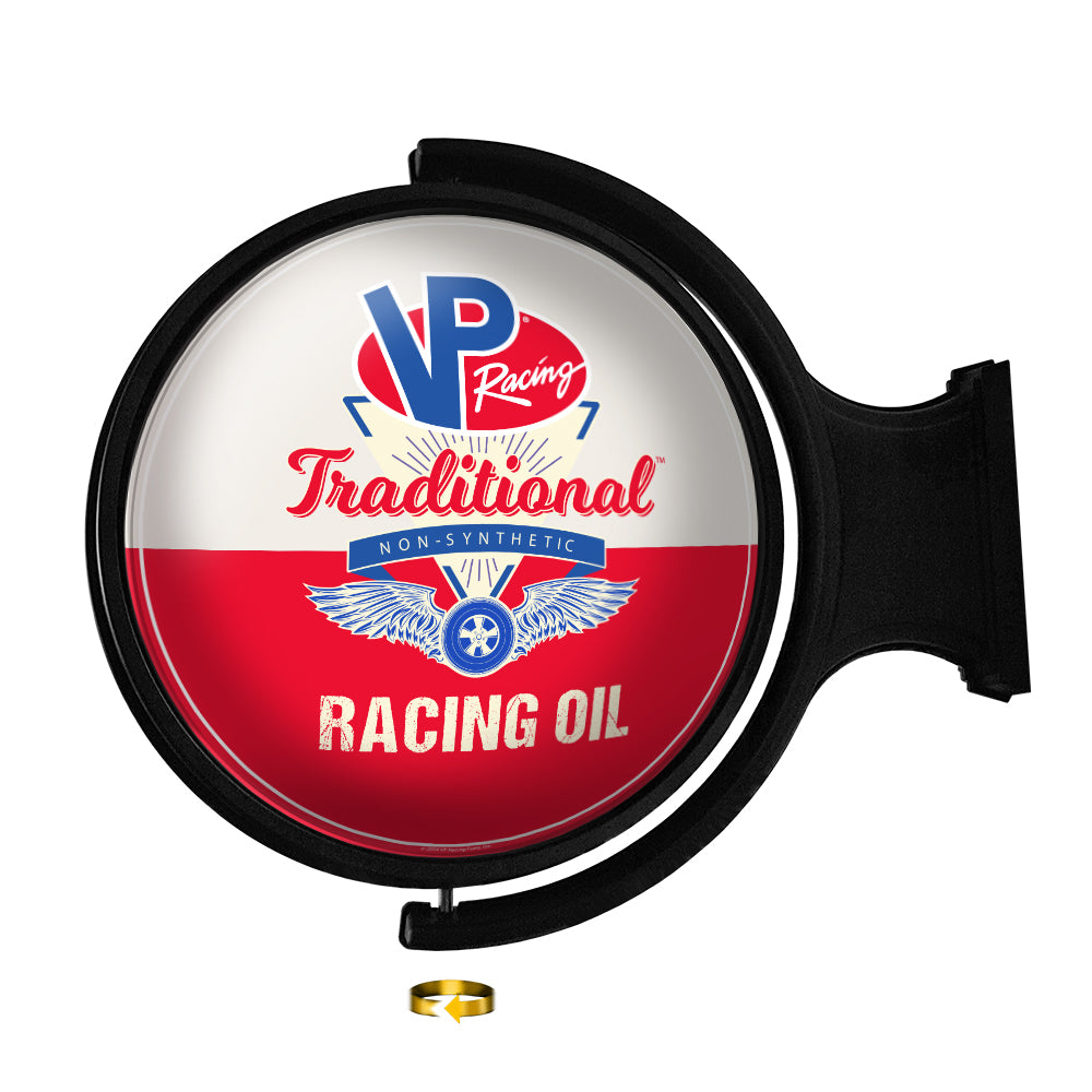 VP Racing Fuels: Traditional / Classic - Original Round Rotating Lighted Wall Sign