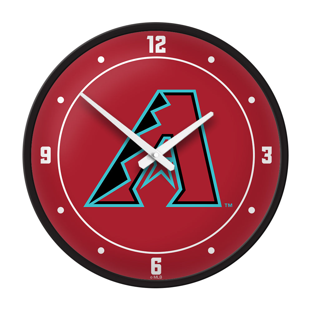 Arizona Diamondbacks: Logo - Modern Disc Wall Clock