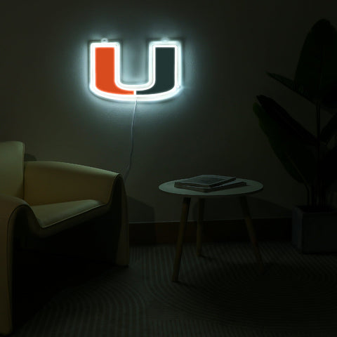 Miami Hurricanes LED Neon Sign