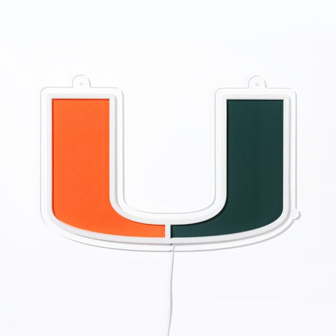 Miami Hurricanes LED Neon Sign