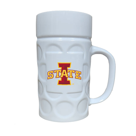 Iowa State Cyclones: 16 oz. Acrylic Dimpled Stein