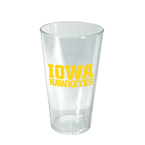Iowa Hawkeyes: 16oz. Acrylic Pint Glass