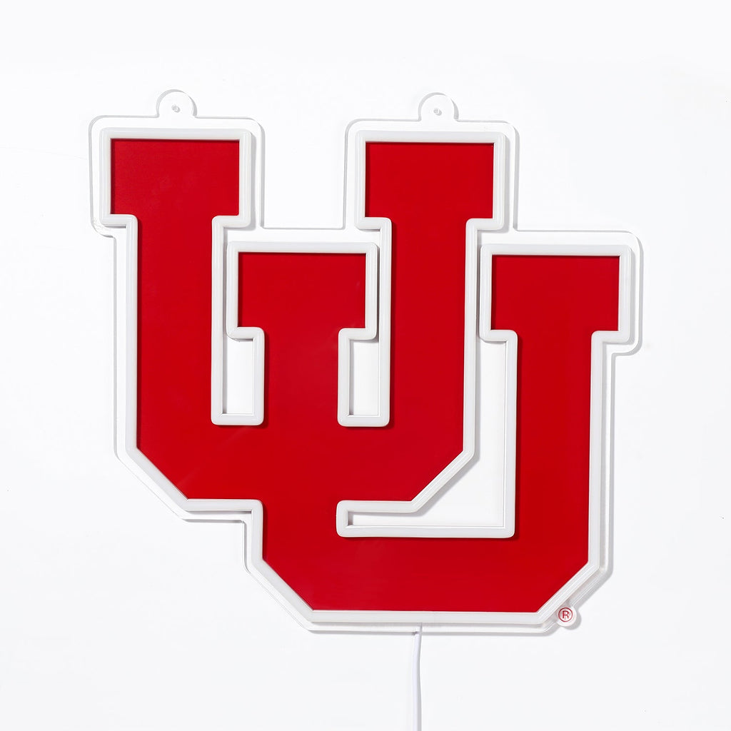 Utah Utes: Die-Cut LED Neon Sign