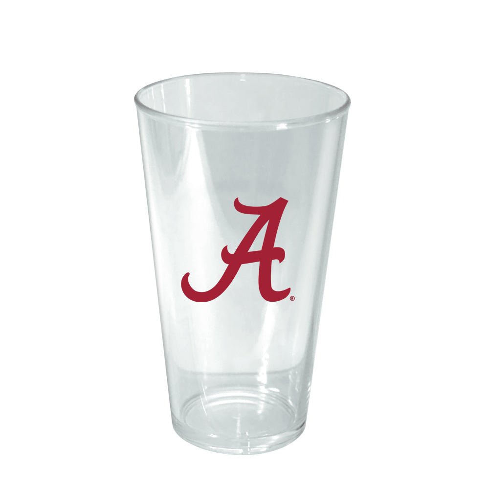 Alabama Crimson Tide: 16oz. Acrylic Pint Glass (Set of 4) - The Fan - Brand