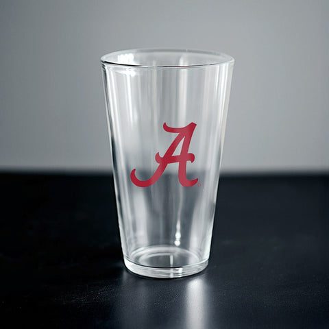 Alabama Crimson Tide: 16oz. Acrylic Pint Glass (Set of 4) - The Fan - Brand