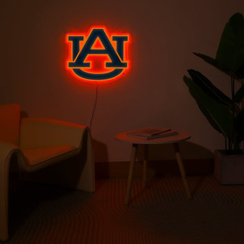 Auburn Tigers: Die - Cut LED Neon Sign - The Fan - Brand