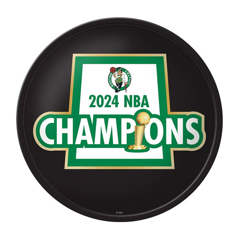 Boston Celtics: 2024 NBA Champions - Modern Disc Wall Sign - The Fan - Brand