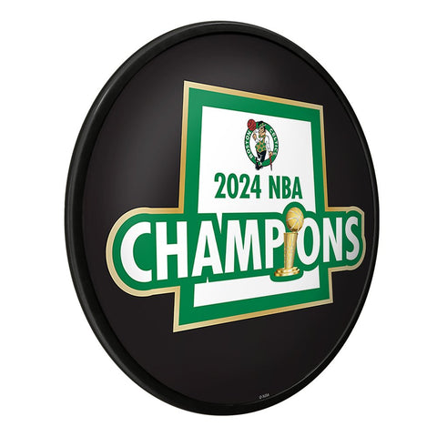 Boston Celtics: 2024 NBA Champions - Modern Disc Wall Sign - The Fan - Brand