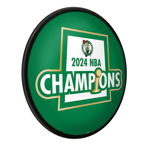 Boston Celtics: 2024 NBA Champions - Modern Disc Wall Sign - The Fan - Brand