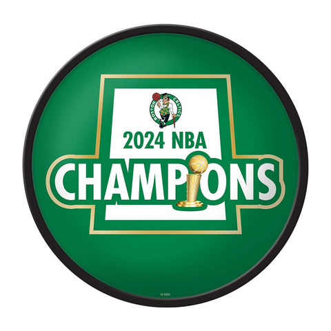 Boston Celtics: 2024 NBA Champions - Modern Disc Wall Sign - The Fan - Brand