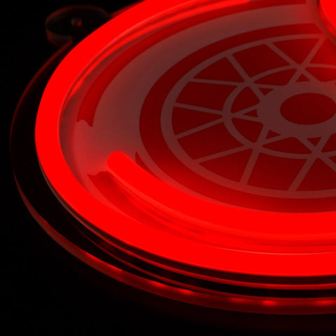 Detroit Red Wings: Die - Cut LED Neon Sign - The Fan - Brand