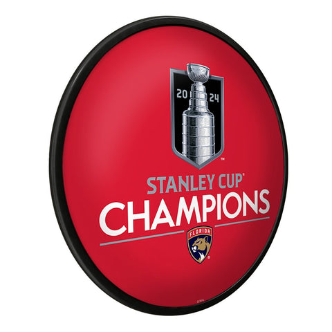 Florida Panthers: Stanley Cup Champions - Modern Disc Wall Sign - The Fan - Brand