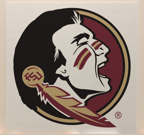 Florida State Officially Licensed College Team Acoustic Wall Panel - Sound Absorption & Fire Safety - The Fan - Brand