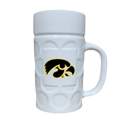 Iowa Hawkeyes: 16 oz. Acrylic Dimpled Stein - The Fan - Brand