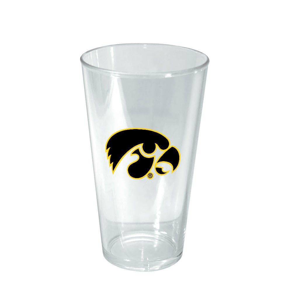 Iowa Hawkeyes: 16oz. Acrylic Pint Glass - The Fan - Brand