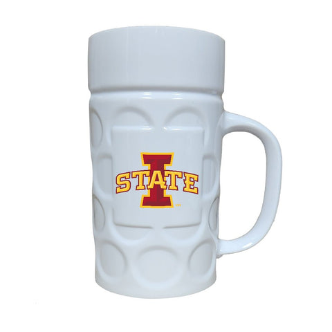 Iowa State Cyclones: 16 oz. Acrylic Dimpled Stein - The Fan - Brand