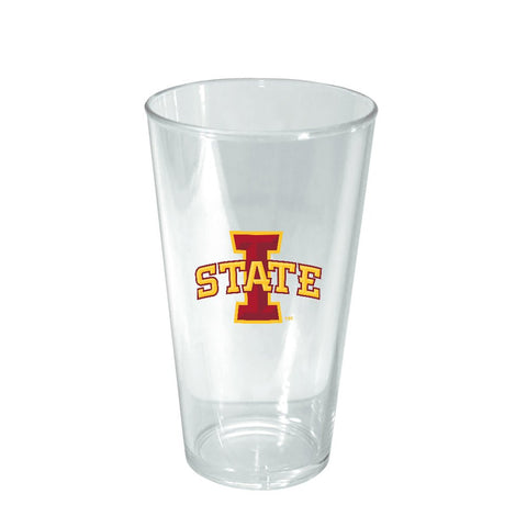 Iowa State Cyclones: 16oz. Acrylic Pint Glass - The Fan - Brand