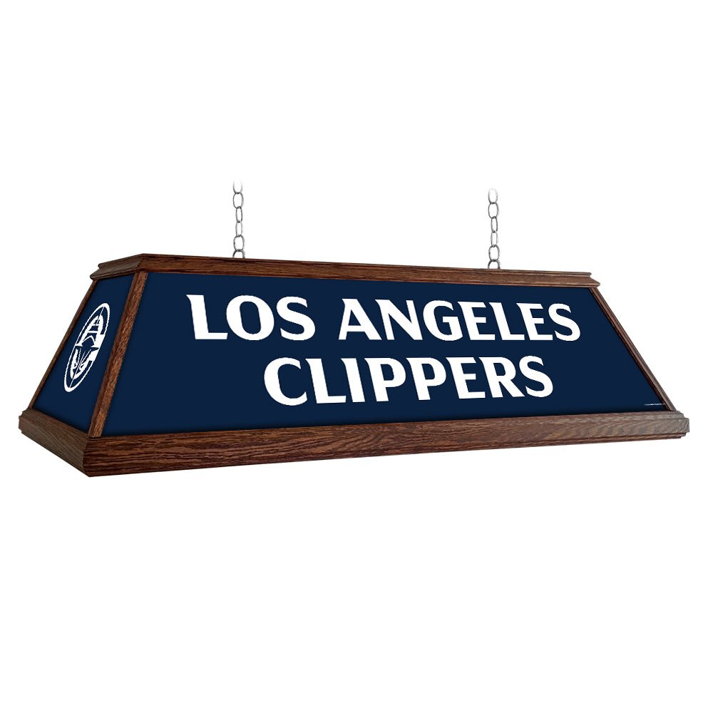 Los Angeles Clippers: Premium Wood Pool Table Light - The Fan - Brand