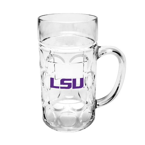 LSU Tigers: 16 oz. Acrylic Dimpled Stein (Set of 4) - The Fan - Brand
