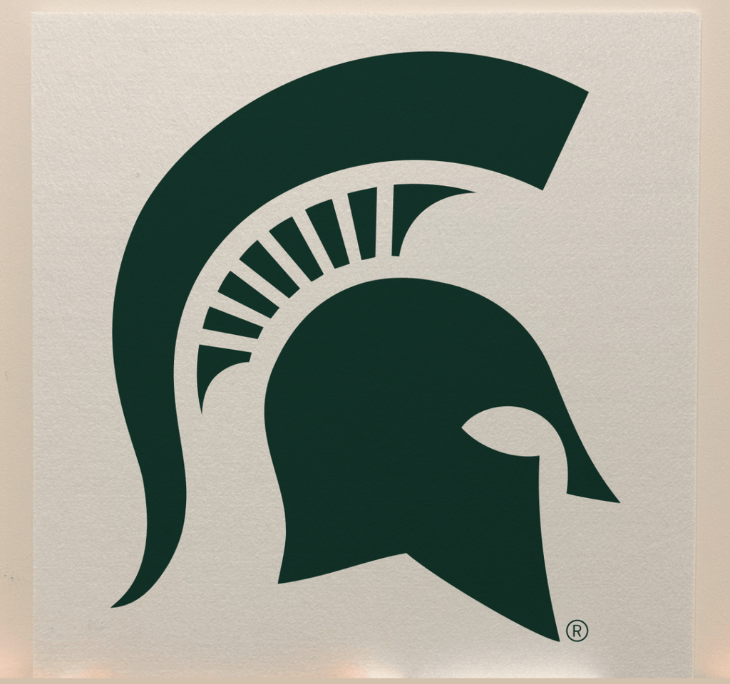 Michigan State Officially Licensed College Team Acoustic Wall Panel - Sound Absorption & Fire Safety - The Fan - Brand