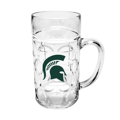 Michigan State Spartans: 16 oz. Acrylic Dimpled Stein (Set of 4) - The Fan - Brand