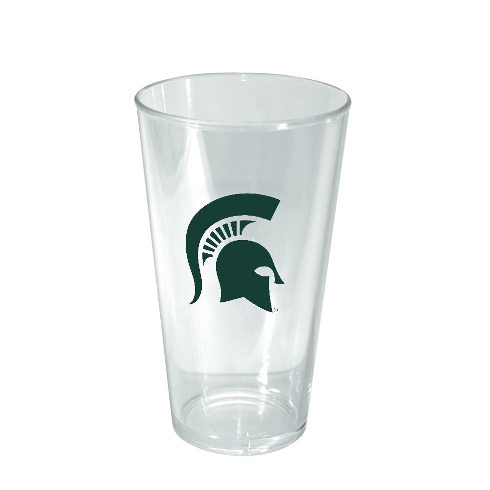 Michigan State Spartans: 16oz. Acrylic Pint Glass (Set of 4) - The Fan - Brand