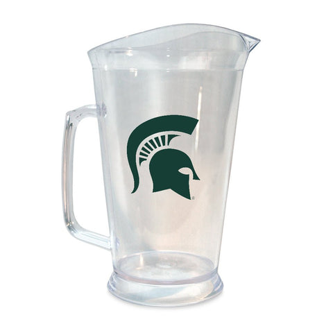 Michigan State Spartans: 64 oz. Acrylic Drink Pitcher - The Fan - Brand