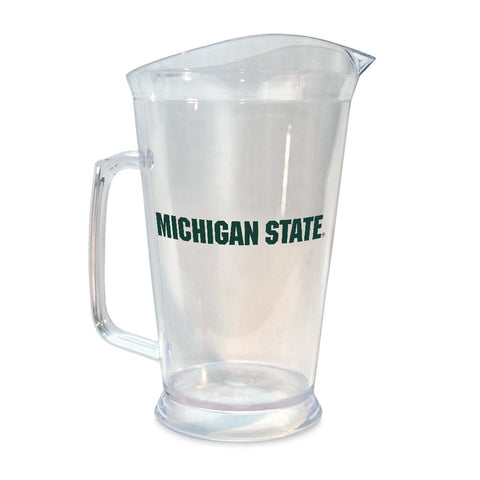 Michigan State Spartans: 64 oz. Acrylic Drink Pitcher - The Fan - Brand