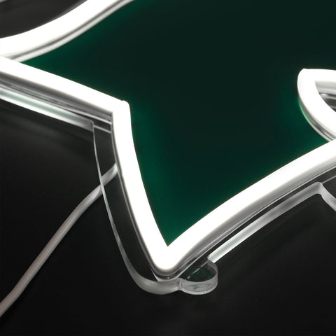 Michigan State Spartans: Die - Cut LED Neon Sign - The Fan - Brand