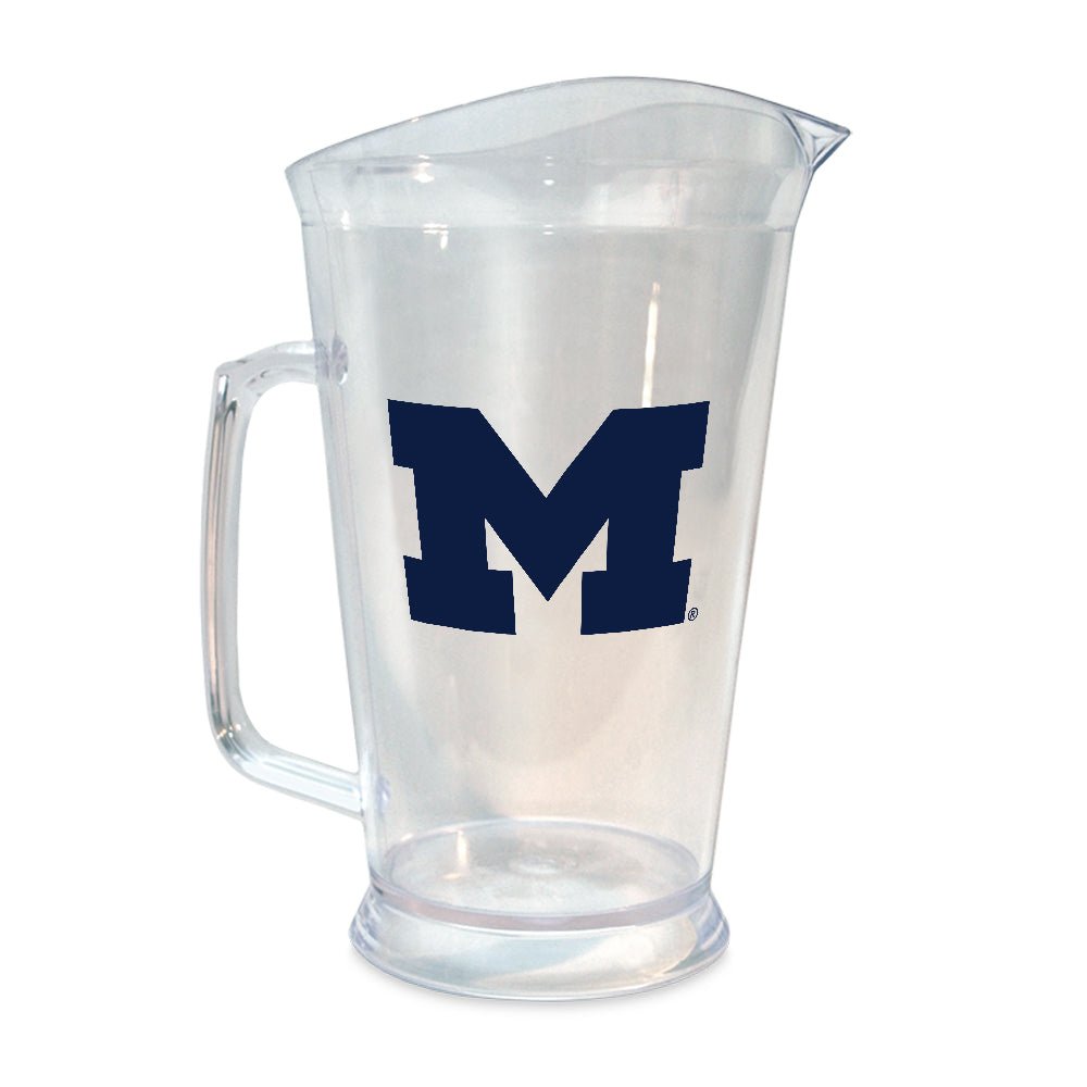 Michigan Wolverines: 64 oz. Acrylic Drink Pitcher - The Fan - Brand