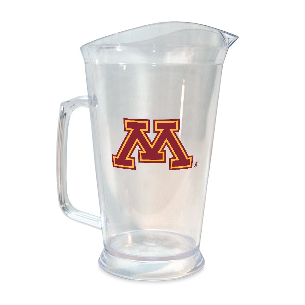 Minnesota Golden Gophers: 64 oz. Acrylic Drink Pitcher - The Fan - Brand