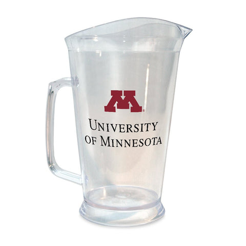 Minnesota Golden Gophers: 64 oz. Acrylic Drink Pitcher - The Fan - Brand