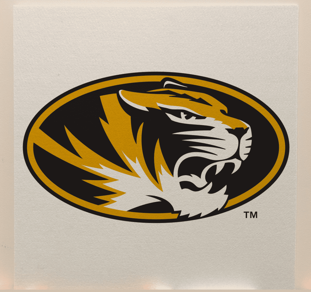 Missouri Officially Licensed College Team Acoustic Wall Panel - Sound Absorption & Fire Safety - The Fan - Brand