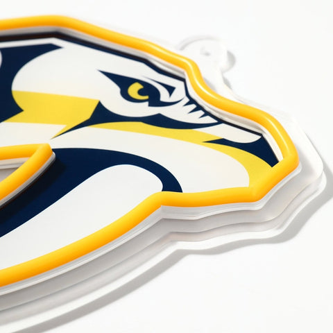 Nashville Predators: Die - Cut LED Neon Sign - The Fan - Brand