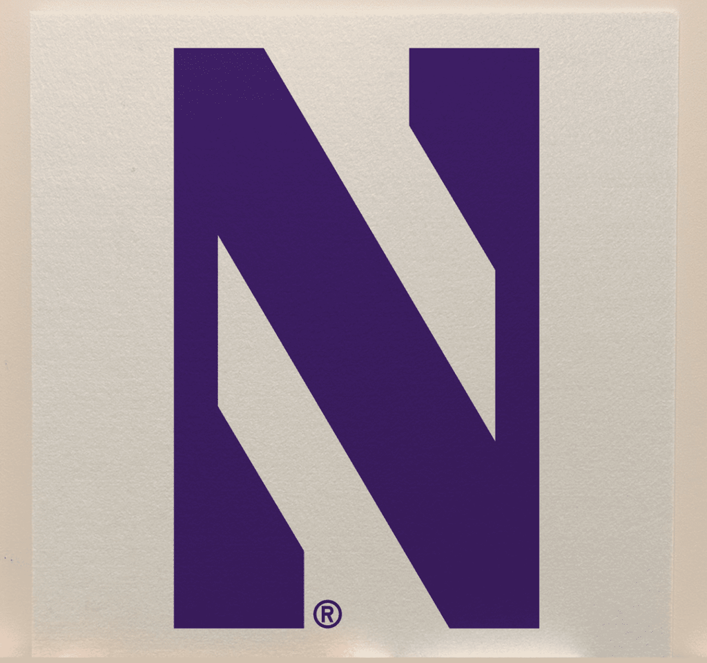 Northwestern College Team Acoustic Wall Panel - Sound Absorption & Fire Safety - The Fan - Brand