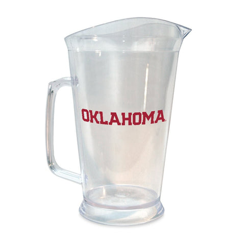 Oklahoma Sooners: 64 oz. Acrylic Drink Pitcher - The Fan - Brand