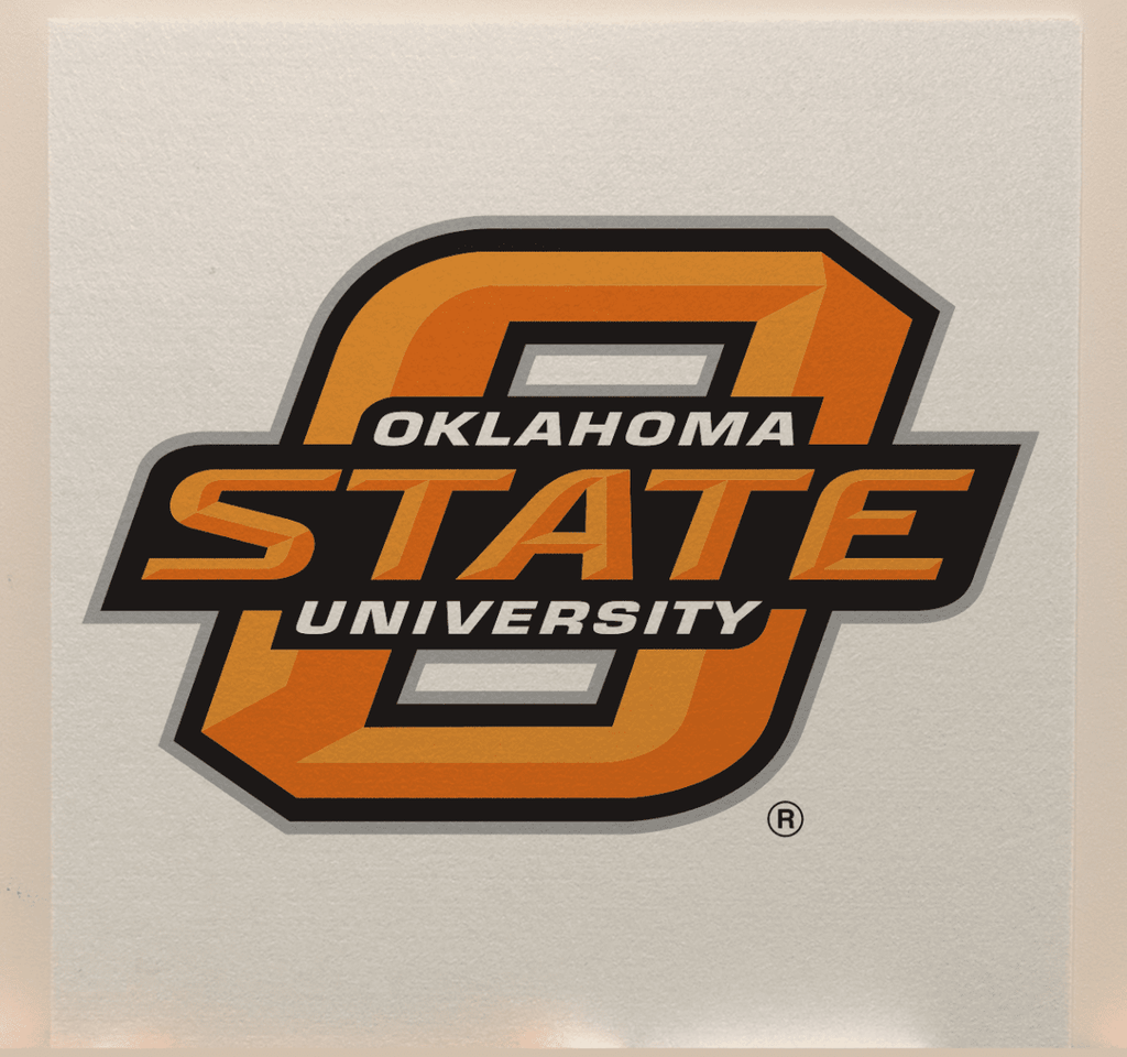 Oklahoma State Licensed College Team Acoustic Wall Panel - Sound Absorption & Fire Safety - The Fan - Brand