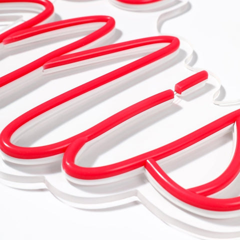 Ole Miss Rebels: Die - Cut LED Neon Sign - The Fan - Brand