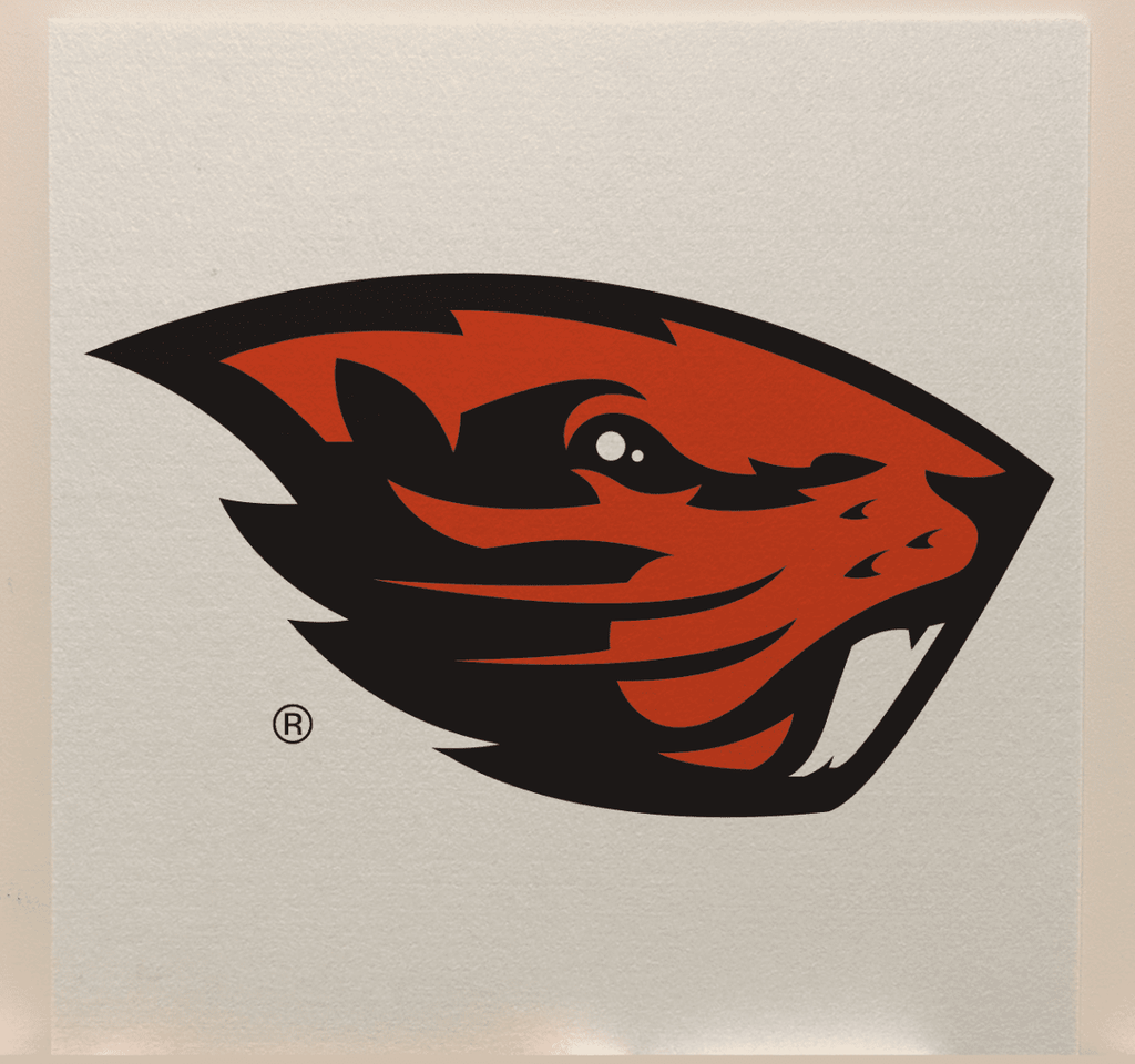 Oregon State Licensed College Team Acoustic Wall Panel - Sound Absorption & Fire Safety - The Fan - Brand