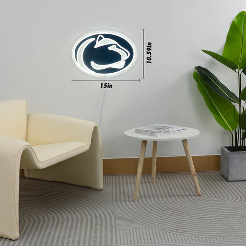 Penn State Nittany Lions: Die - Cut LED Neon Sign - The Fan - Brand