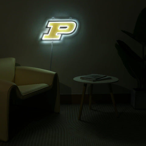 Purdue Boilermakers: Die - Cut LED Neon Sign - The Fan - Brand